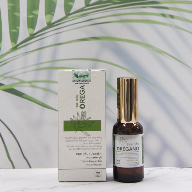 Tinh Dầu Oregano - Chai 30ml - Giúp Bảo Vệ Cơ Thể, Giảm Nguy Cơ Sổ Mũi, Cảm Cúm, Ho Do Lạnh