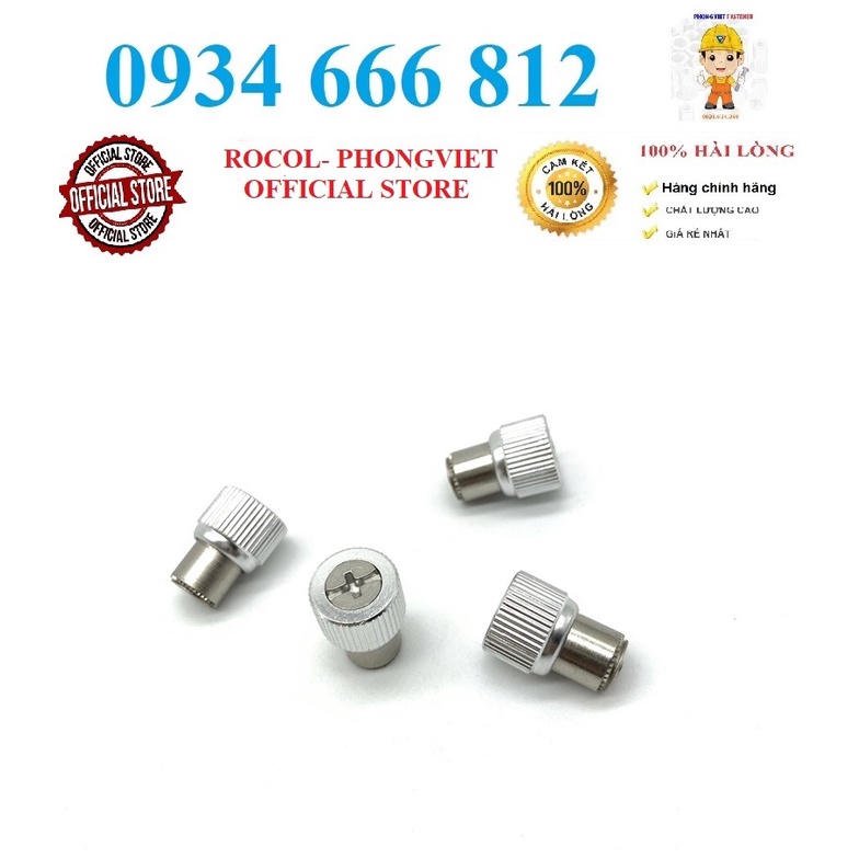 Set 10c ốc nhảy, tán nhảy PF11 M3, M4, M5, M6