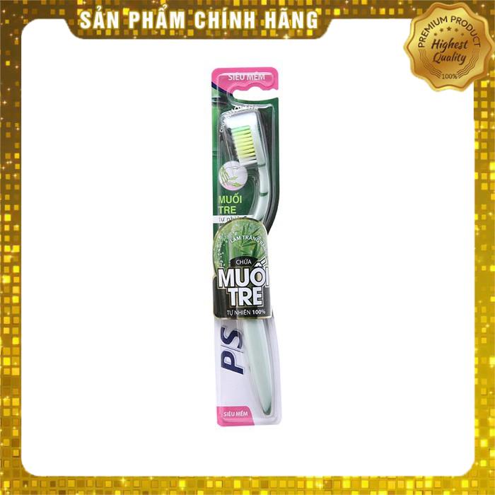 Bàn Chải Đánh Răng P/S Lông Tơ Siêu Mềm Muối Tre