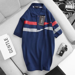 ( Size 50-110kg) Áo thun nam  polo cá sấu  HỌA TIẾT cao cấp VNXK