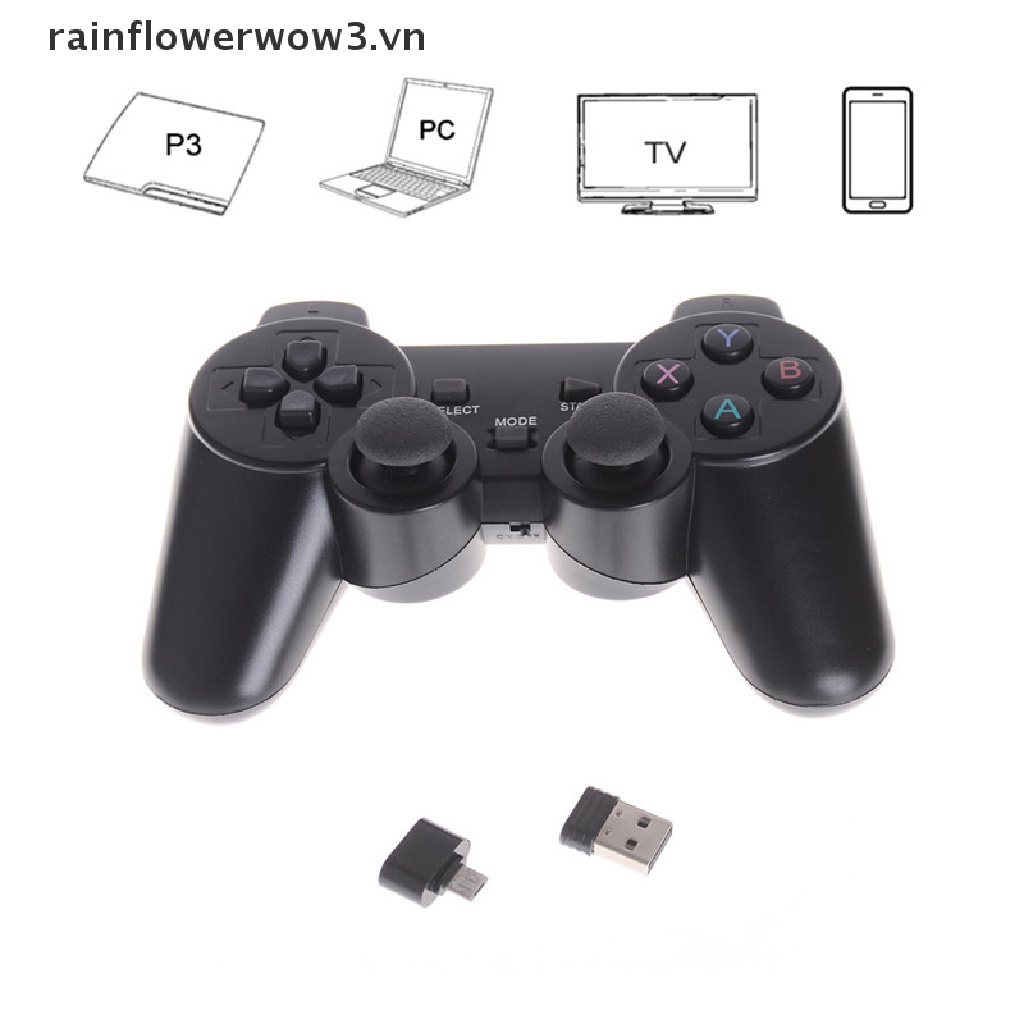 Tay CầM ĐiềU KhiểN Chơi Game Không Dây 2.4ghz Cho PS3 PC TV