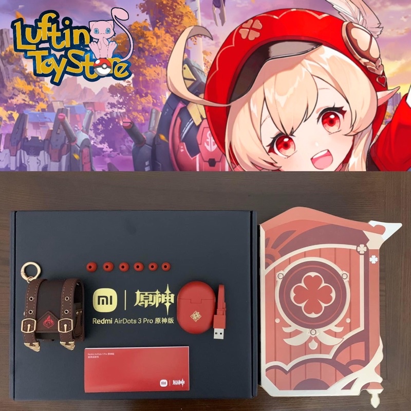 Tai nghe Klee-Genshin Impact Bluetooth Redmi Airdots 3 Pro