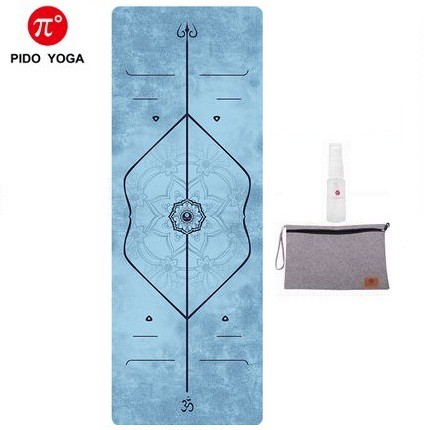 Thảm YOGA Du lịch định tuyến mỏng 1,5mm PIDO Cao Cấp - Tặng kèm túi đựng