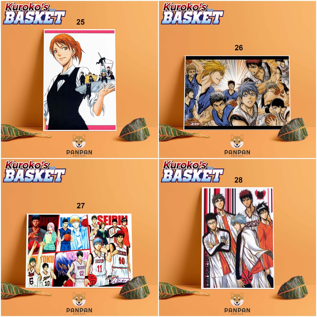 Postcard Cao Cấp - Poster Kuroko no Basuke (2)