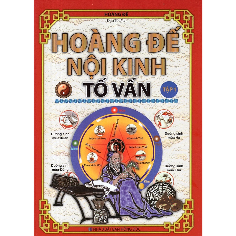 Sách - Hoàng Đế Nội Kinh Tố Vấn (Tập 1)