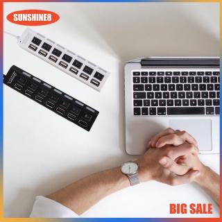 Bộ Chia 7 Cổng Usb 2.0 Có Công Tắc Đa Năng