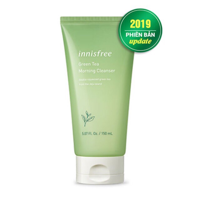 Sữa Rửa Mặt Innisfree Trà xanh/ Tro núi lửa/ Bija