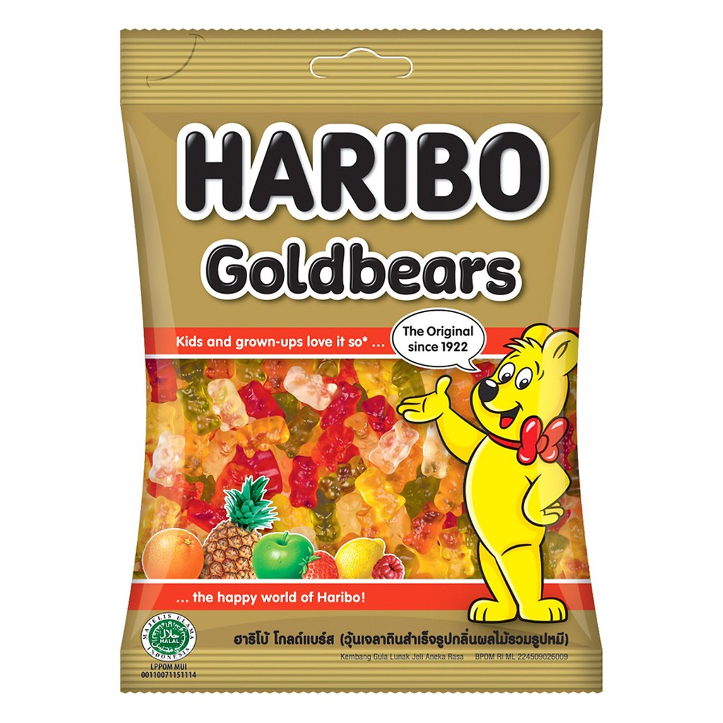 Kẹo dẻo Haribo Goldbears 160g