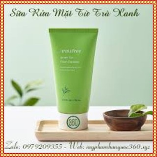 Sữa rửa mặt cho da dầu mụn💖FREESHIP💖 Sữa rửa mặt sáng da  INNISFREE chuẩn Hàn quốc