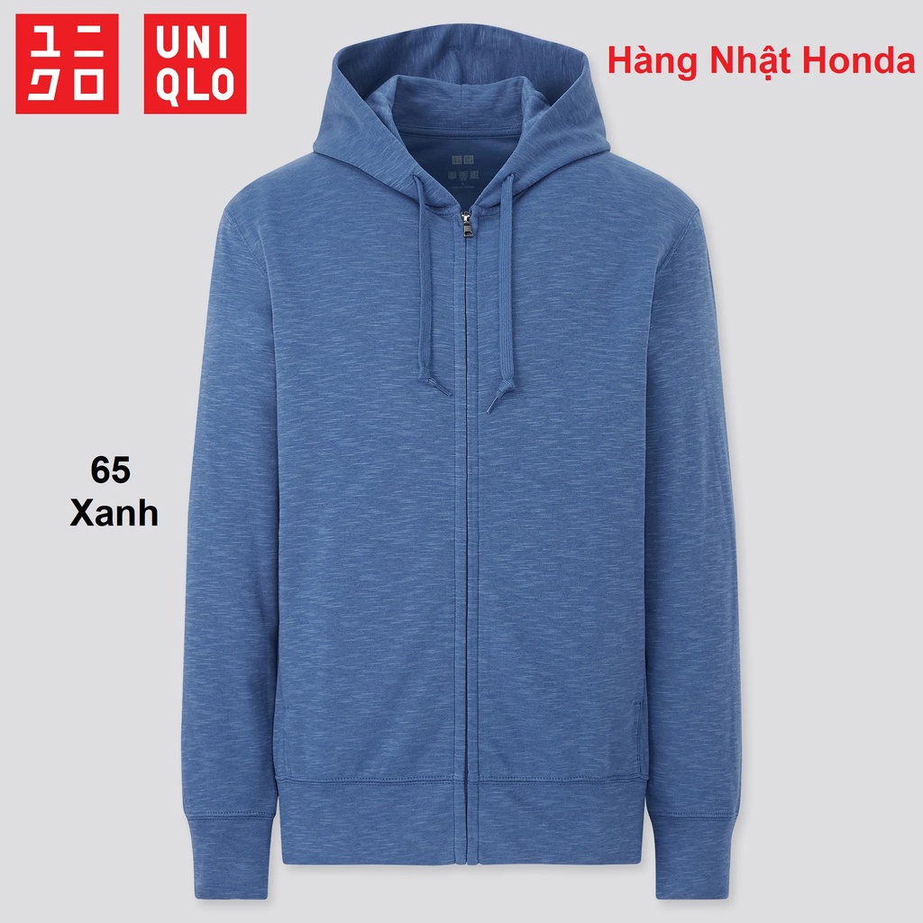 [Auth Uniqlo] Áo Chống Nắng Thun Lạnh Airism Có Mũ Nam