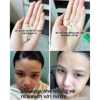 Bột rửa mặt thuốc bắc handmade