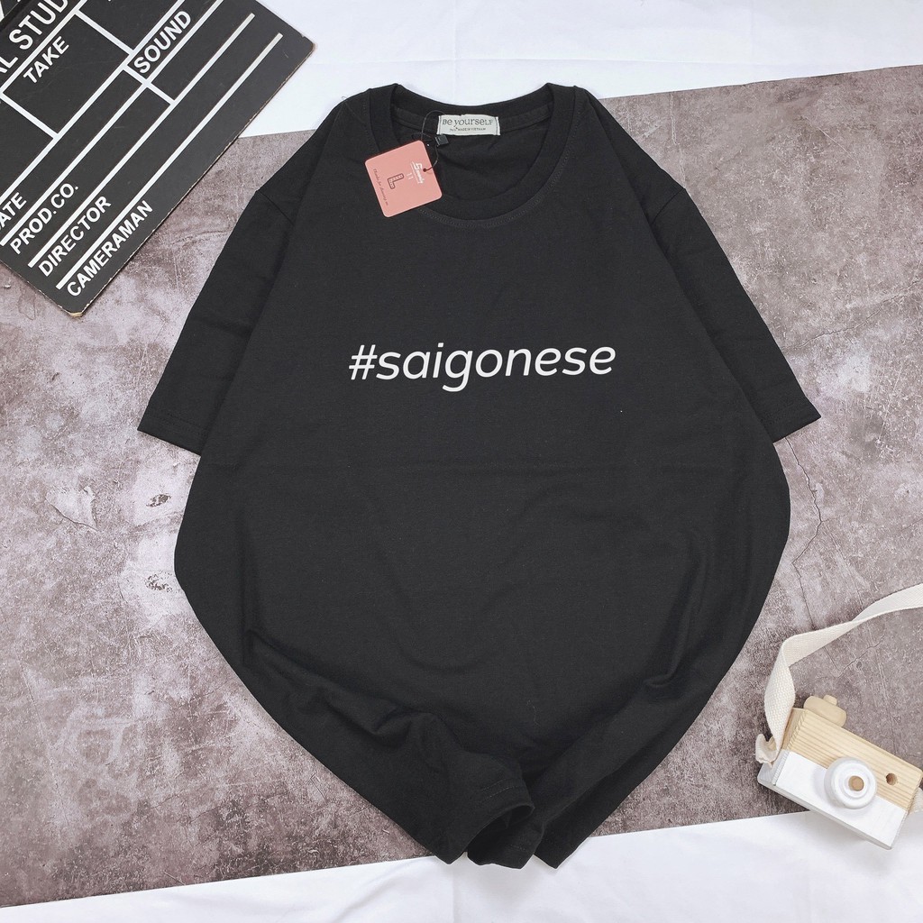 [HÌNH THẬT TỰ CHỤP] - Áo thun tay ngắn Be Yourself unisex size M L XL - #SAIGONESE