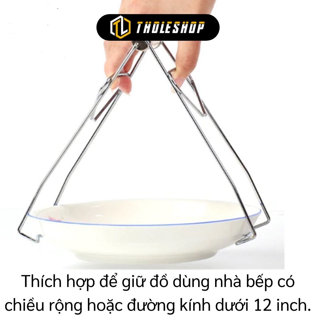 Kẹp Gắp Nồi - Dụng Cụ Gắp Bát, Đĩa, Xoong, Vỉ Hấp Chống Nóng 3174