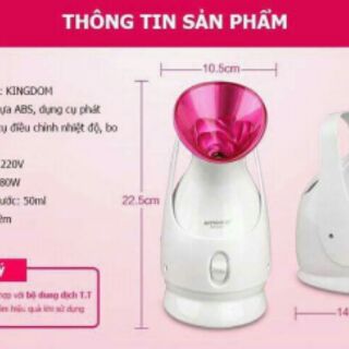 Máy xông mặt Ion