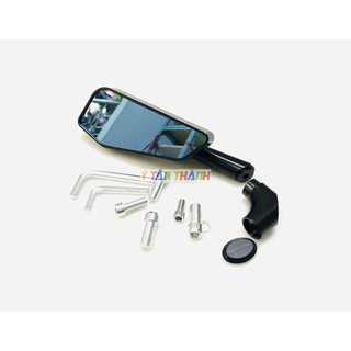 kiếng chiếu hậu 744 màu đen MS9898