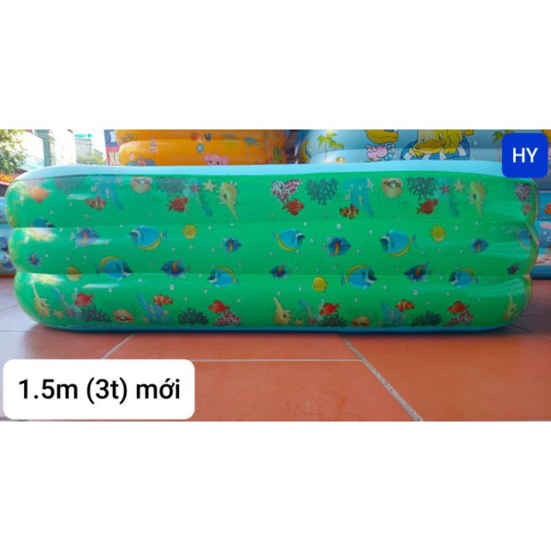 bể bơi phao cho bé - 1 m2 - 1met 3 - 1m5 - 1 m8