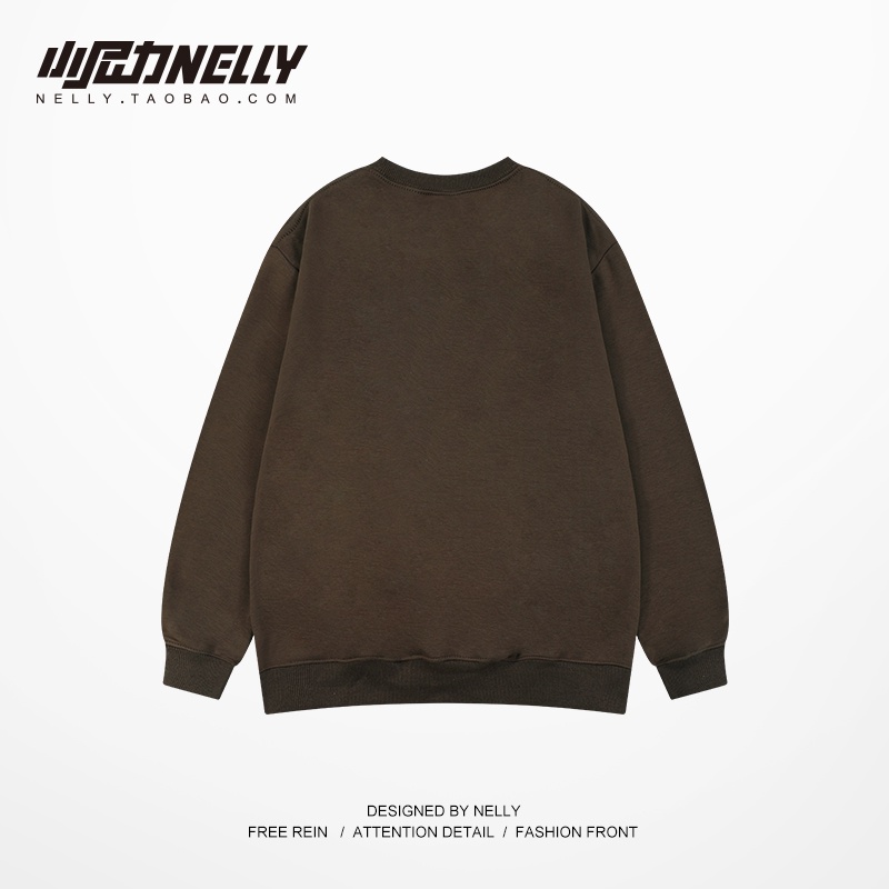[SẴN] Áo sweater nỉ lót lông Nelly unisex mẫu mới 2022 mã 002 | BigBuy360 - bigbuy360.vn