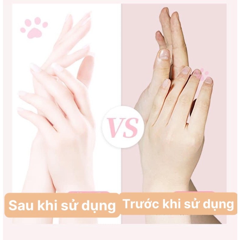 Mặt nạ dưỡng trắng da tay chứa Niacinamide mèo Socus