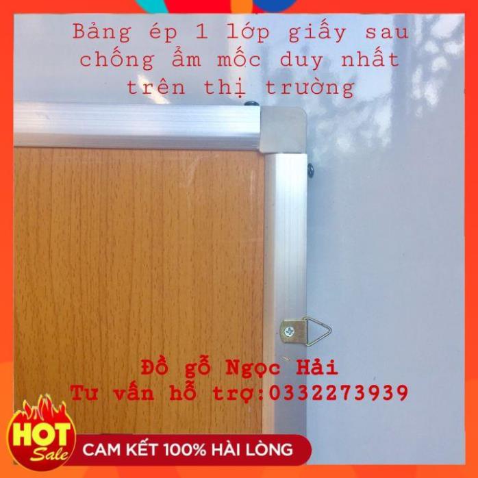 Bảng mica trắng 100 x 120cm viết bút lông khung viền nhôm đủ kích thước tặng đinh vít treo bảng trắng FREE SHIP