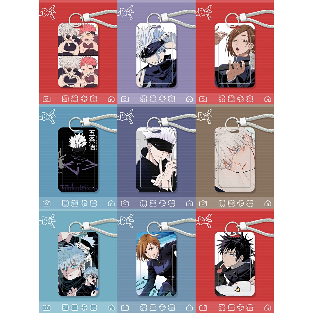 Ốp Điện Thoại Hình anime jujutsu kaisen gojo satoru subway Thẻ Đi Làm Cho Học Sinh
