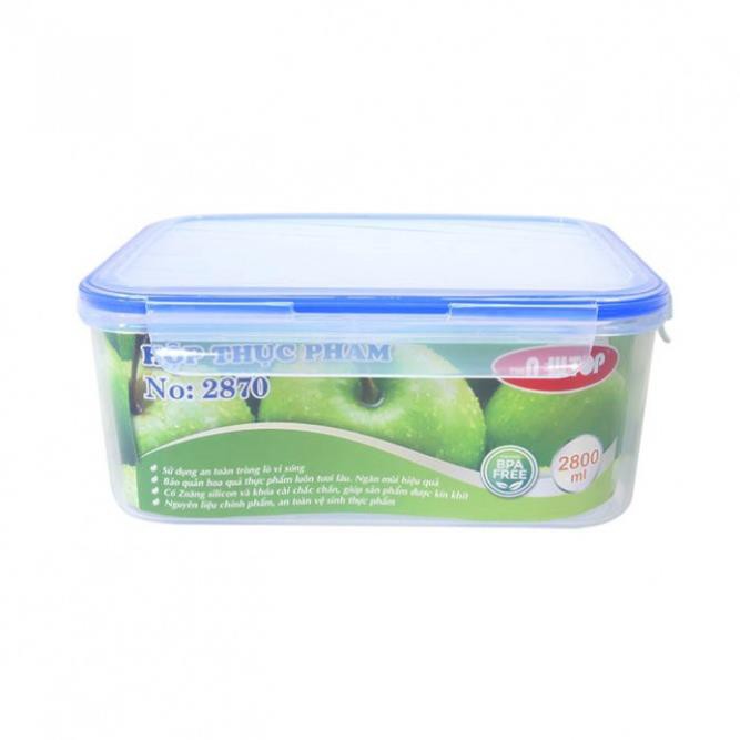 [KHO SỈ] HỘP THỰC PHẨM 4 KHÓA 2800ML- 2870