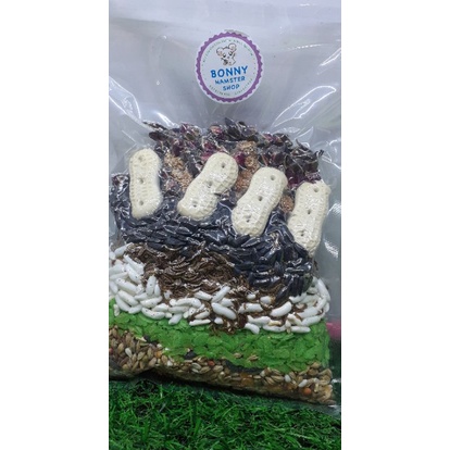 Thức ăn trộn dinh dưỡng cho hamster