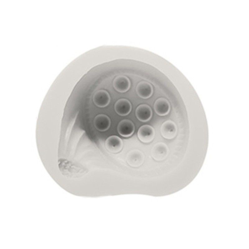 Khuôn silicon hoa Lá sen tạo hình độc đáo làm bánh/ nến thơm/xà phòng