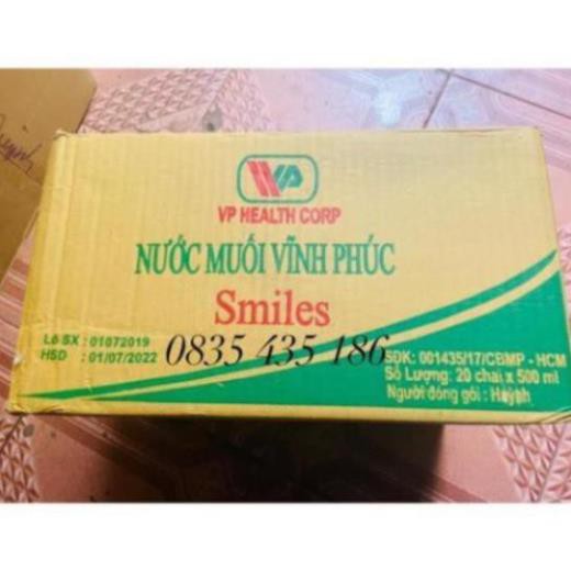 Nước muối sinh lý Vĩnh Phúc 500ml