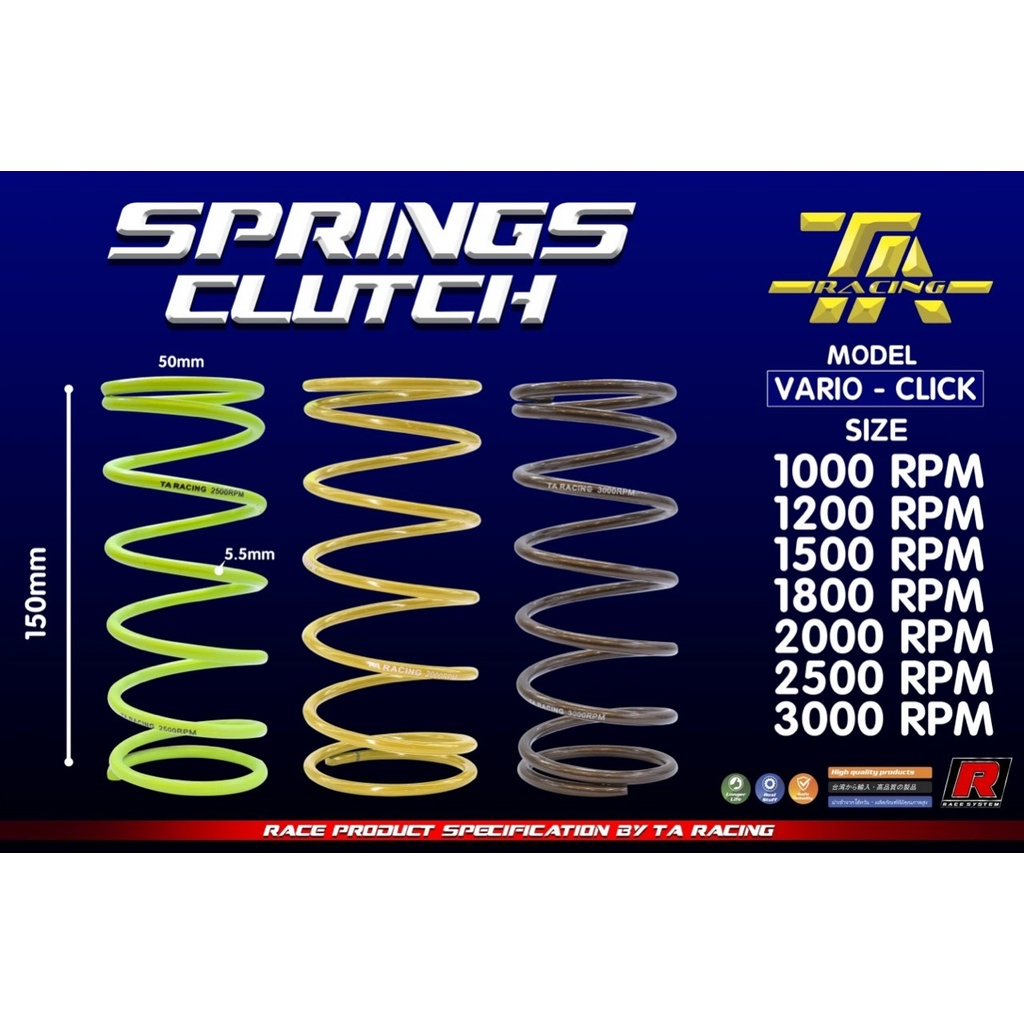 Lò xo trụ độ Vario Taracing