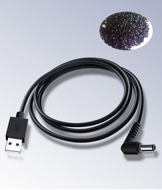 CÁP SẠC USB ĐẦU TRÒN 5.5MM JINGHUA U551
