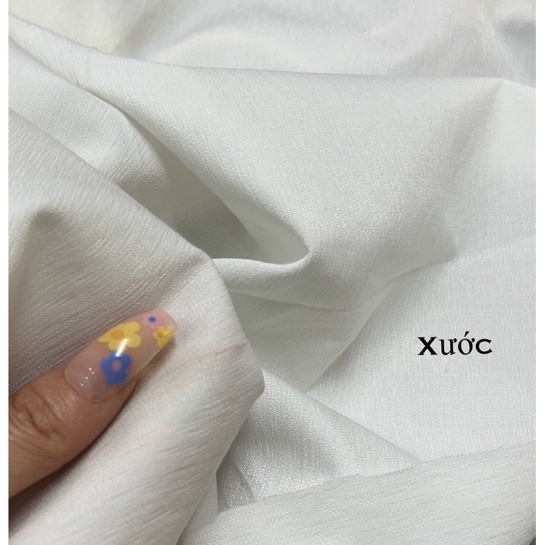 Vải tafta xước, taffeta xước đứng form, đầm xoè, đầm cưới
