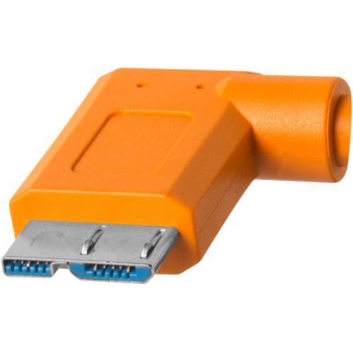 Dây Kết Nối Tether Tools - TetherPro USB C to 3.0 Micro B Right Angle - Dài 4.6m