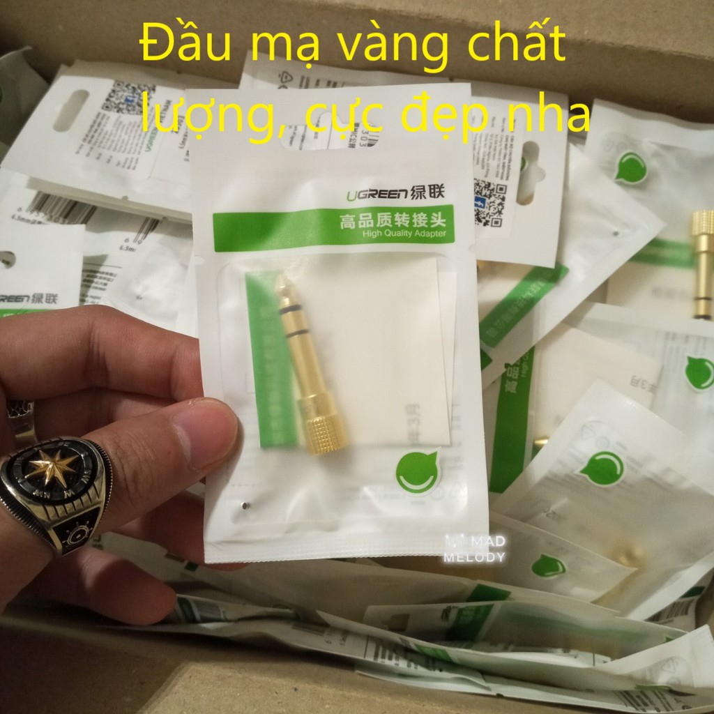 UGREEN Gold Plated Headphone Adaptor 20503