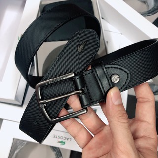 Set Lacoste ví gân + nịt gài dây gân - S159