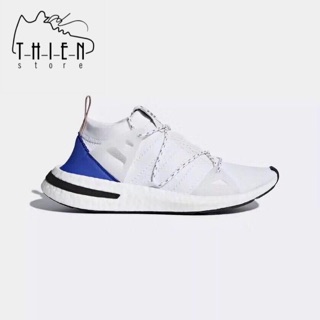 Kèm ảnh thật - Giày Arkyn boost trắng xanh