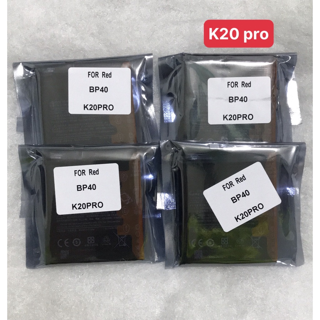 Pin Xiaomi BP40 dùng chung Mi 9T / Mi 9T Pro / Redmi K20 / Redmi K20 Pro , pin zin 3900/4000mAh