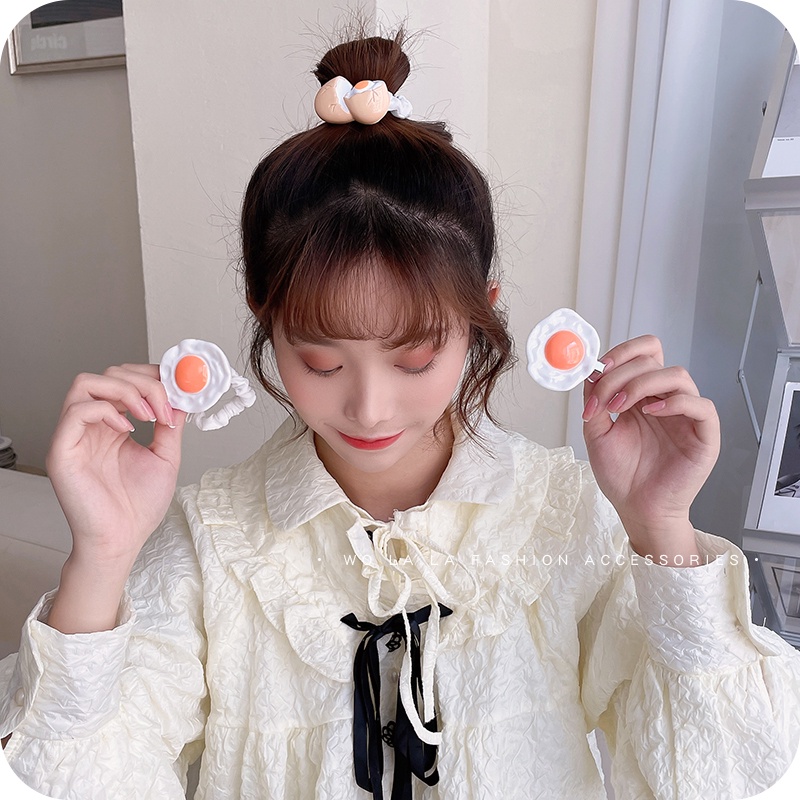 Kẹp Tóc Hình Quả Trứng Dễ Thương Cho Nữ