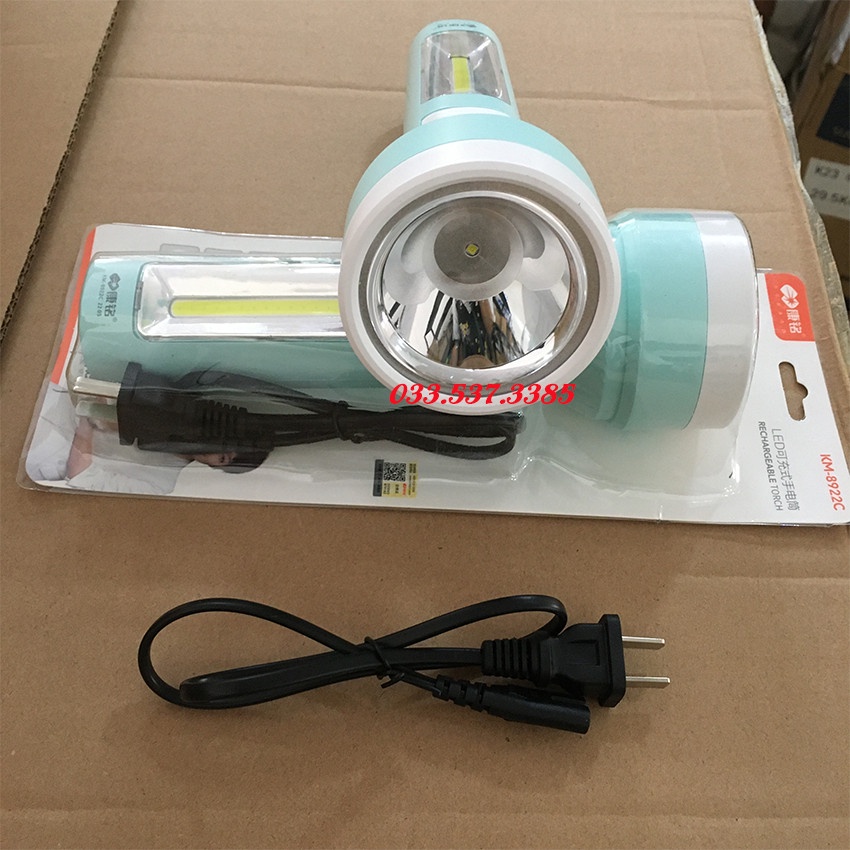 Den pin sieu sang, đèn pin chiếu xa KM 8922
