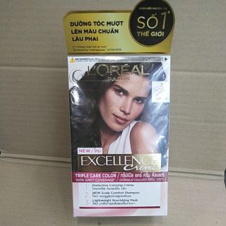 Màu nhuộm dưỡng tóc phủ bạc L'Oreal