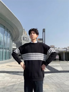 Set đôi len nam nữ thu đông 2019