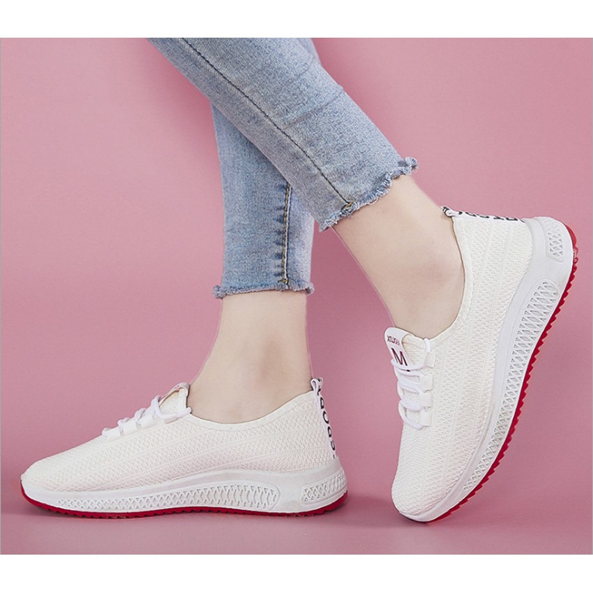 Giày Sneaker Nữ Đế Đỏ GR 16 | BigBuy360 - bigbuy360.vn