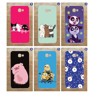 Ốp lưng Samsung J5 Prime Dẻo - Hình Heo, Mèo, Gấu, Thỏ, Minion