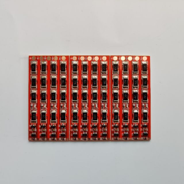 Mạch cân bằng pin sắt, lifepo4 4S, 8S, 12S, 16S dòng cân bằng 1,5A