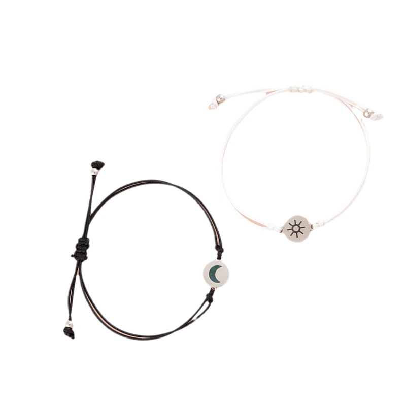 Set 2 Vòng Tay Hồng Cho Cặp Đôi