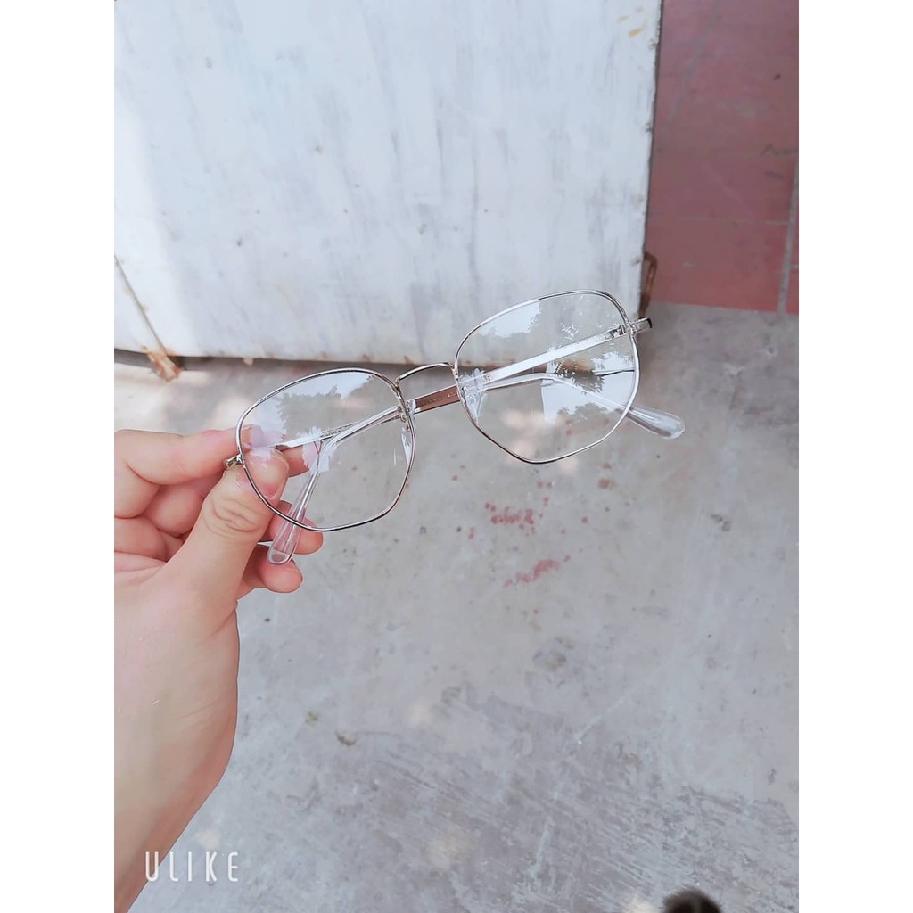 kính Ulzzang không độ đa giác siêu đẹp ba màu (5256) | BigBuy360 - bigbuy360.vn