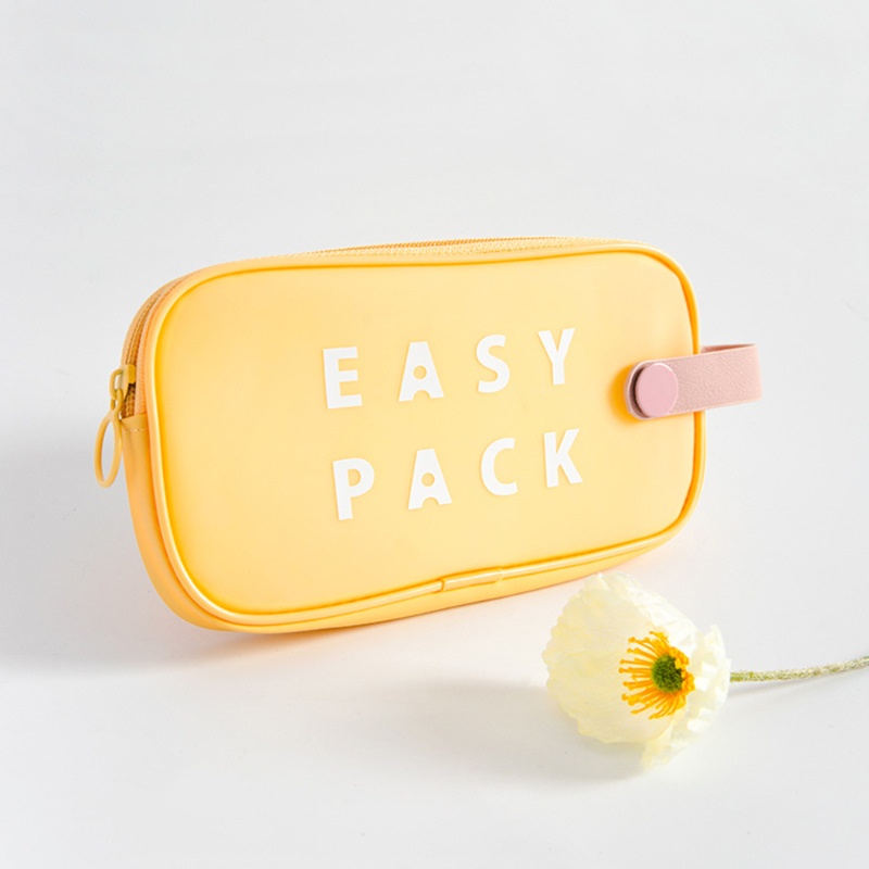 Hộp Đựng Bút Viết Có Khóa Kéo Di Động Tiện Dụng Cho Học Sinh Tiểu Học