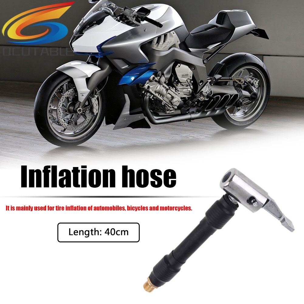 Ống bơm bánh xe đạp/xe hơi có vòi cao su