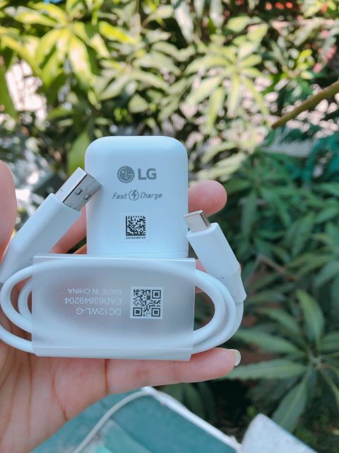 Bộ Sạc Cáp LG theo máy LG V50. Hỗ trợ sạc nhanh các dòng LG