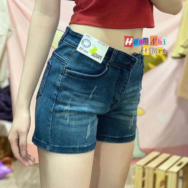 QUẦN SHORT JEAN ĐÙI CO GIÃN CAO CẤP DÁNG RỘNG SIZE ĐẠI 60KG
