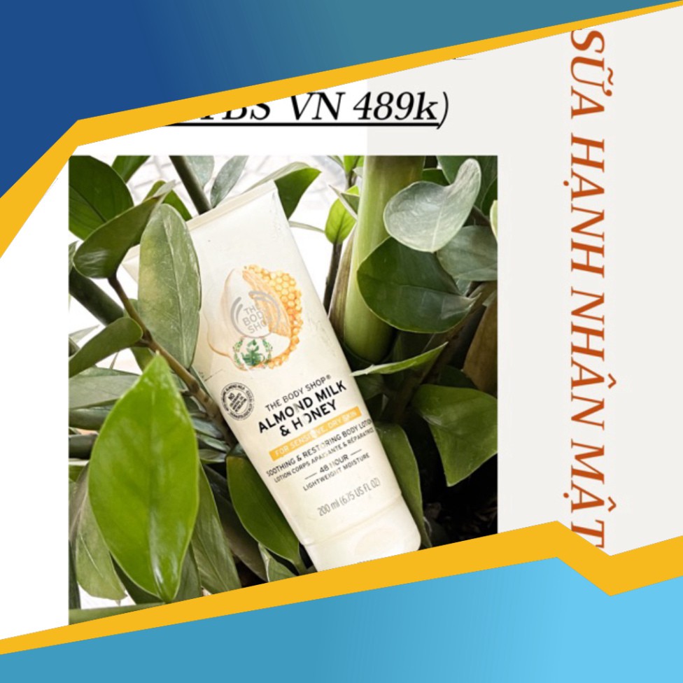 MÙA HÈ SALE HOT Sữa dưỡng thể The Body Shop Body Lotion dưỡng da mềm mịn, căng sáng MÙA HÈ SALE HOT